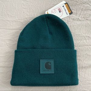 **NWOT** Carhartt Unisex Knit Beanie w. Leather Logo
